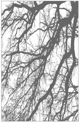 Пескоструйный рисунок Дерево 498